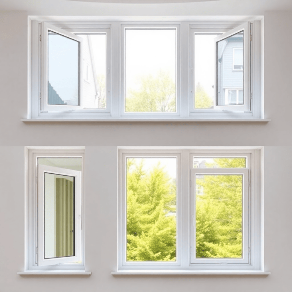 UPVC windows